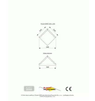Pruszyński - panele dachowe Karo
