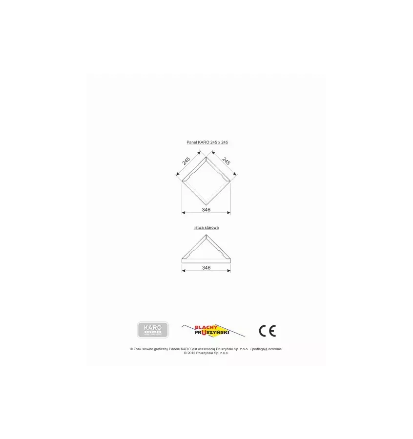 Pruszyński - střešní panely Karo