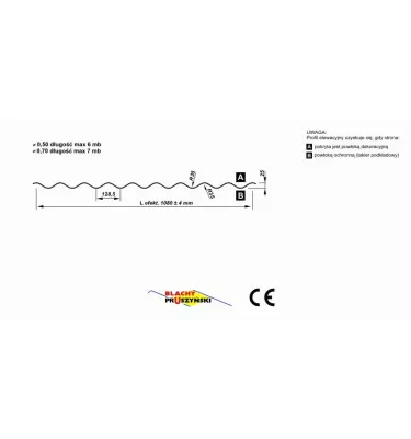 Pruszyński - blacha falista elewacyjna PF 25