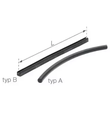 Gamrat - PVC gutter system and Magnat - spare gasket for gutter fittings