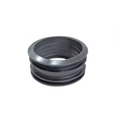 Gamrat - PVC and Magnat gutter system - adaptive transition from a black rubber cup