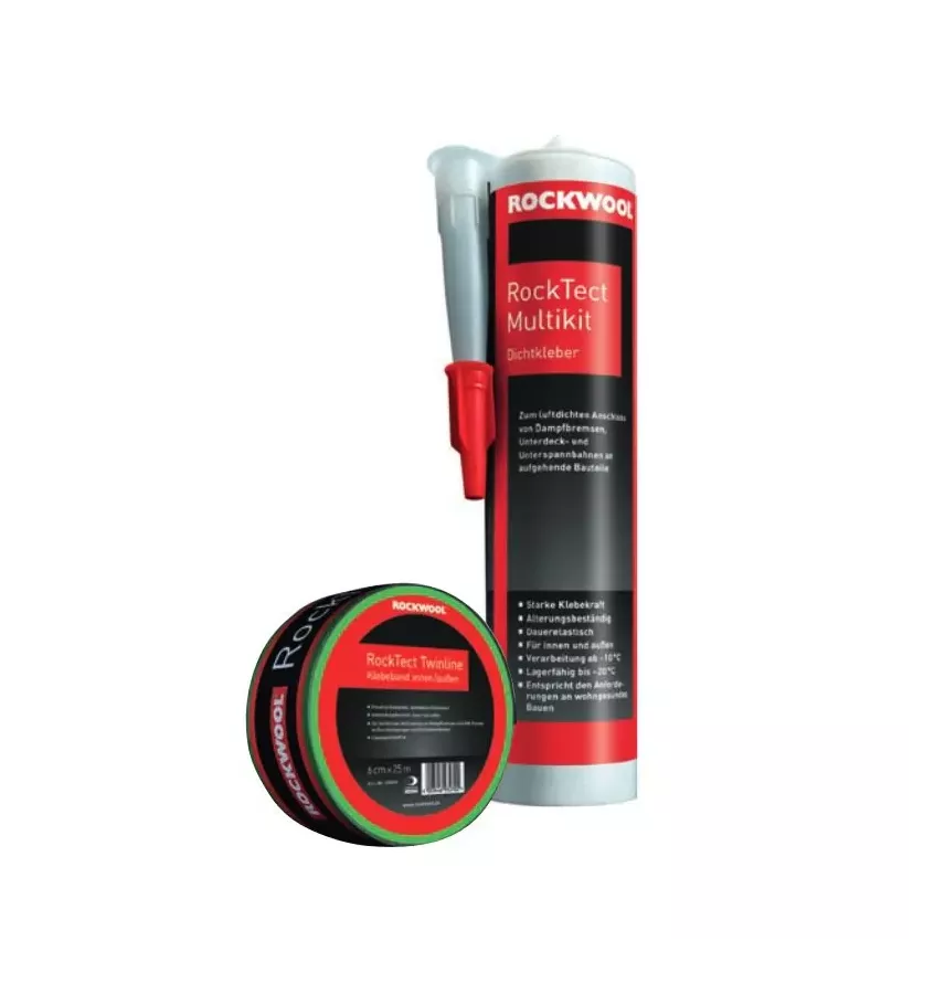Rockwool - Rockteck Twinline adhesive tape system