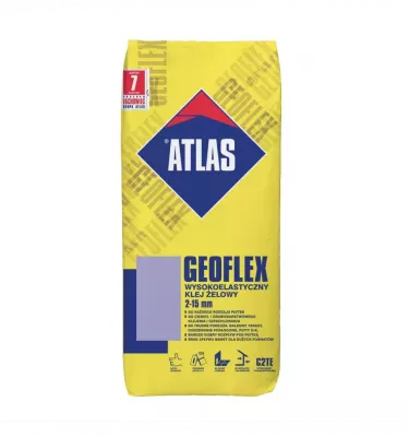 Atlas - highly flexible Geoflex gel tile adhesive