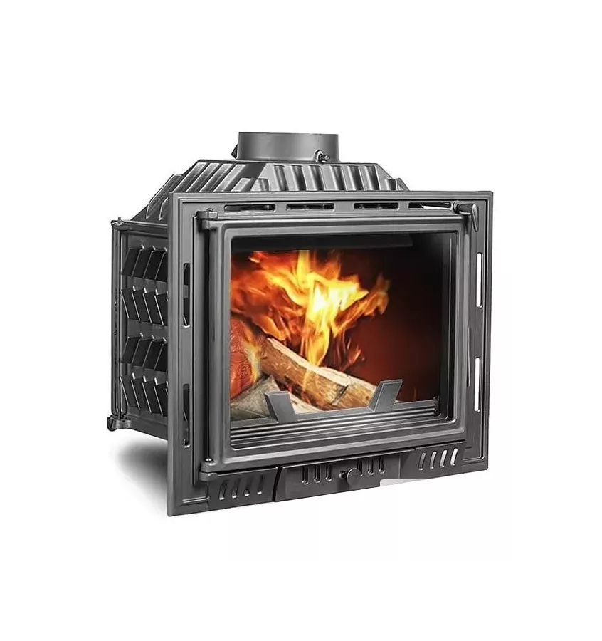 Kawmet - Pionier W6 fireplace insert with chimney