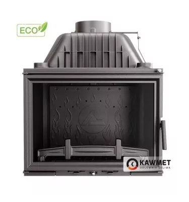 Kawmet - fireplace insert Kompakt W17 premium with chimney