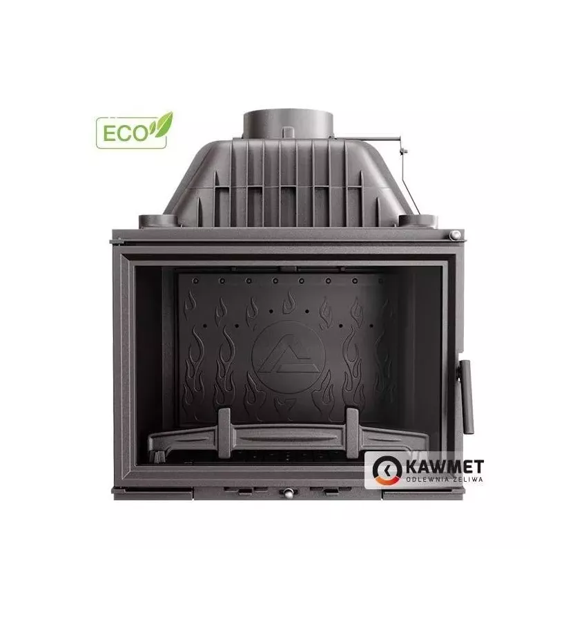 Kawmet - fireplace insert Kompakt W17 premium with chimney