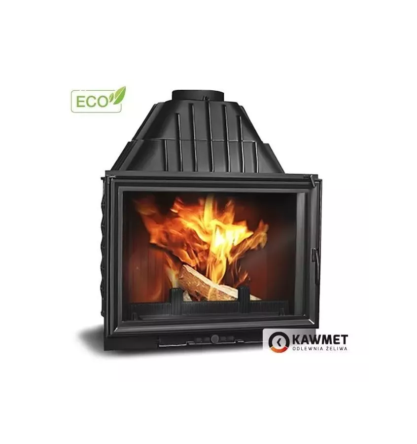 Kawmet - Smok W8 fireplace insert with chimney