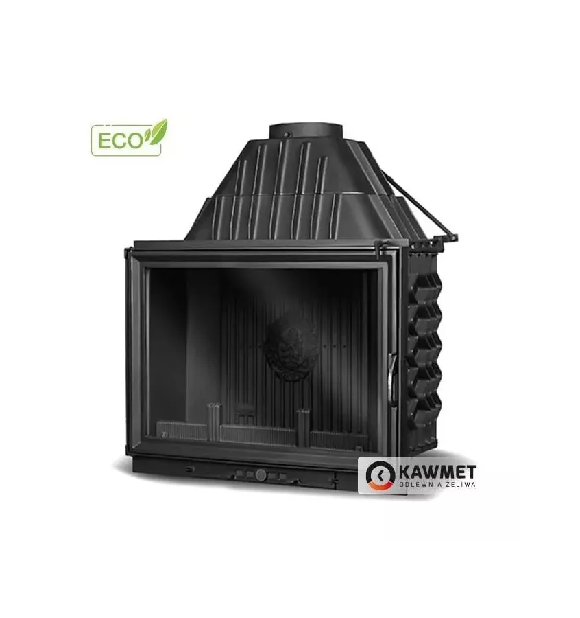 Kawmet - Smok W8 fireplace insert with chimney