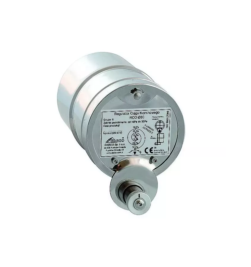 Darco - chimney draft regulators - round chimney draft regulator RCO