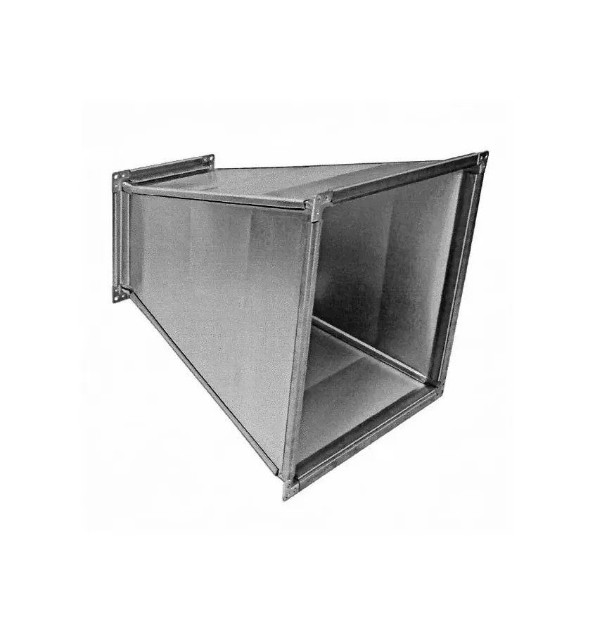 Xplo Ventilation - symmetrical and asymmetrical rectangular reduction