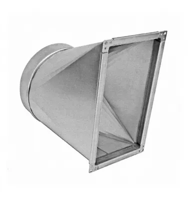 Xplo Ventilation - asymmetrical diffuser