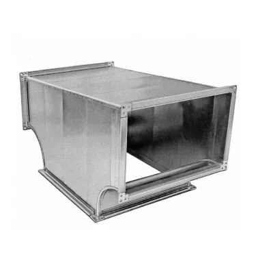 Xplo Ventilation - asymmetrical rectangular tee