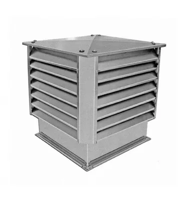 Xplo Ventilation - rectangular roof air intake type B