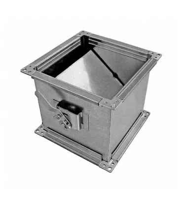 Xplo Ventilation - jednokřídlý obdélníkový tlumič