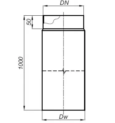 Darco - systém připojení na krby a kotle na tuhá paliva SPK - černé potrubí spalin