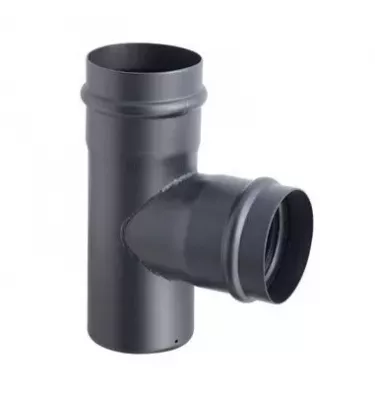 Darco - a system of chimney connections to pellet stoves SPKP - 90 ° tee