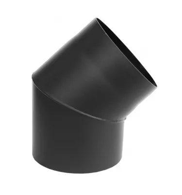 Darco - system of connections to fireplaces and solid fuel boilers SPK - fixed 45 ° elbow