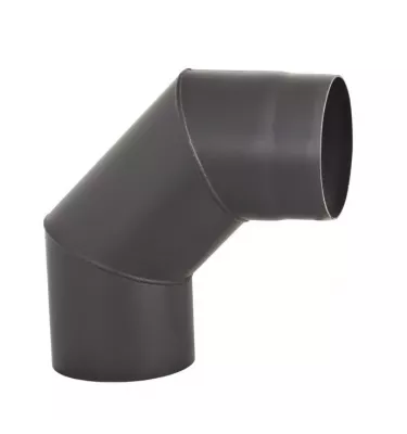 Darco - system of connections to fireplaces and solid fuel boilers SPK - fixed 90 ° elbow