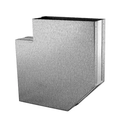 Darco - DGP rectangular hot air distribution system - 90 ° elbow