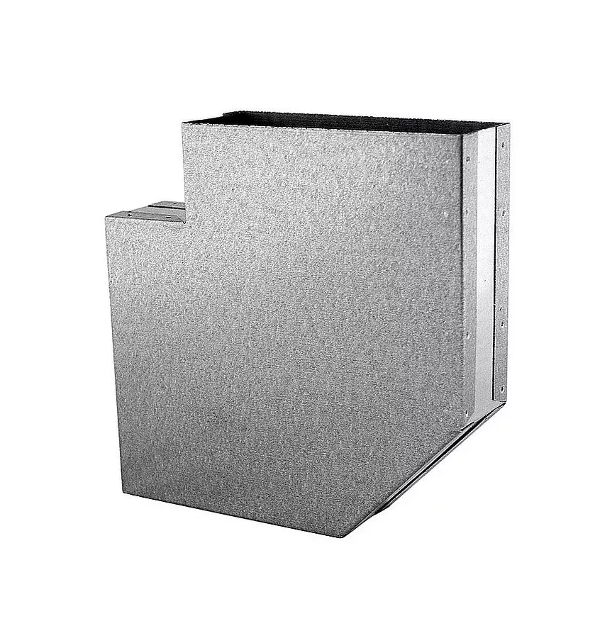 Darco - DGP rectangular hot air distribution system - 90 ° elbow