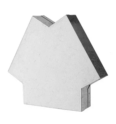 Darco - DGP rectangular hot air distribution system - 120 ° tee