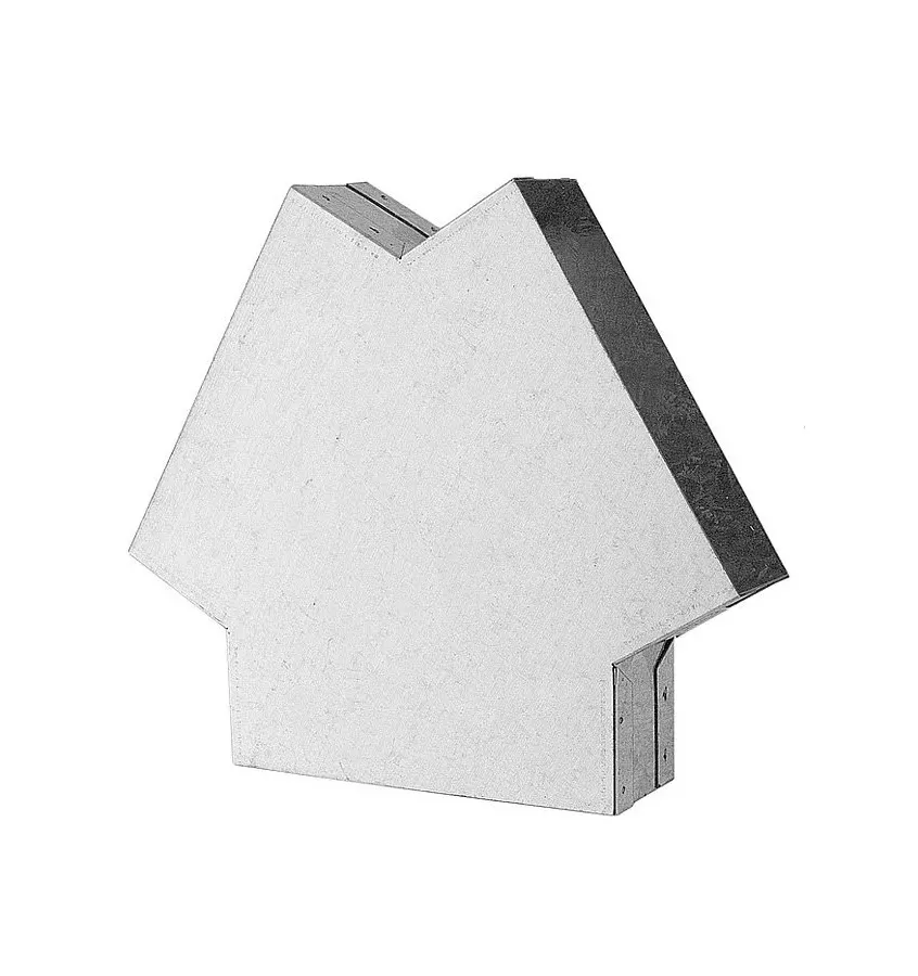 Darco - DGP rectangular hot air distribution system - 120 ° tee