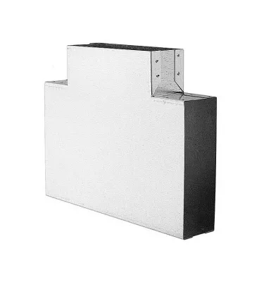 Darco - DGP hot air distribution system, rectangular - 90 ° tee