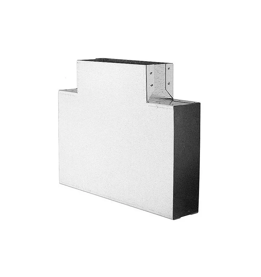 Darco - DGP hot air distribution system, rectangular - 90 ° tee