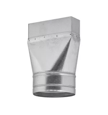 Darco - DGP hot air distribution system rectangular - symmetrical reduction - rectangular duct / pipe