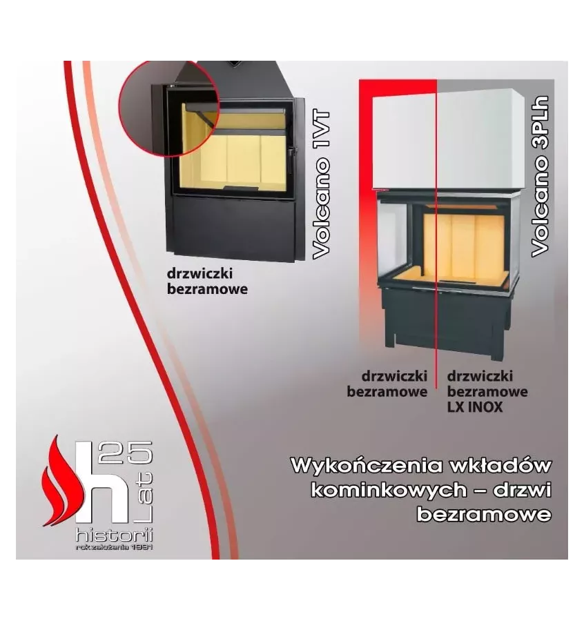 Hajduk - Volcano DTh convection fireplace insert