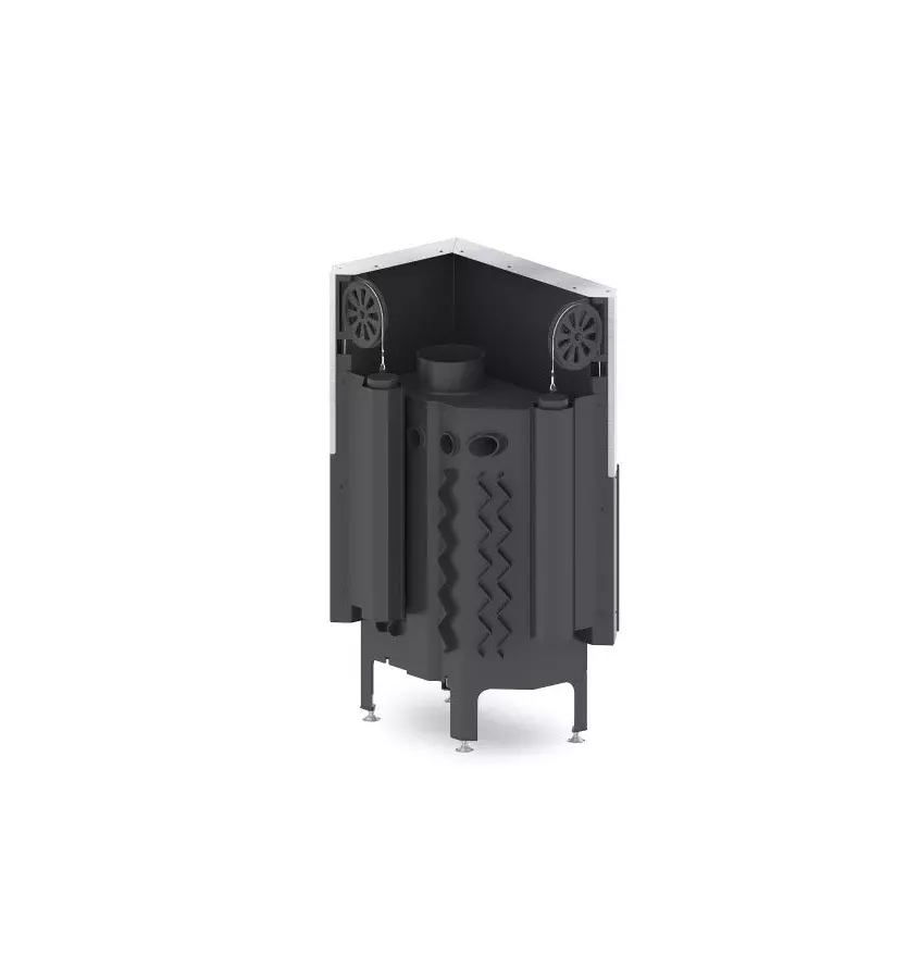 Hitze - air fireplace insert Albero 9 RG.H