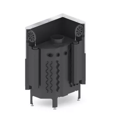 Hitze - air fireplace insert Albero 14 LG.H