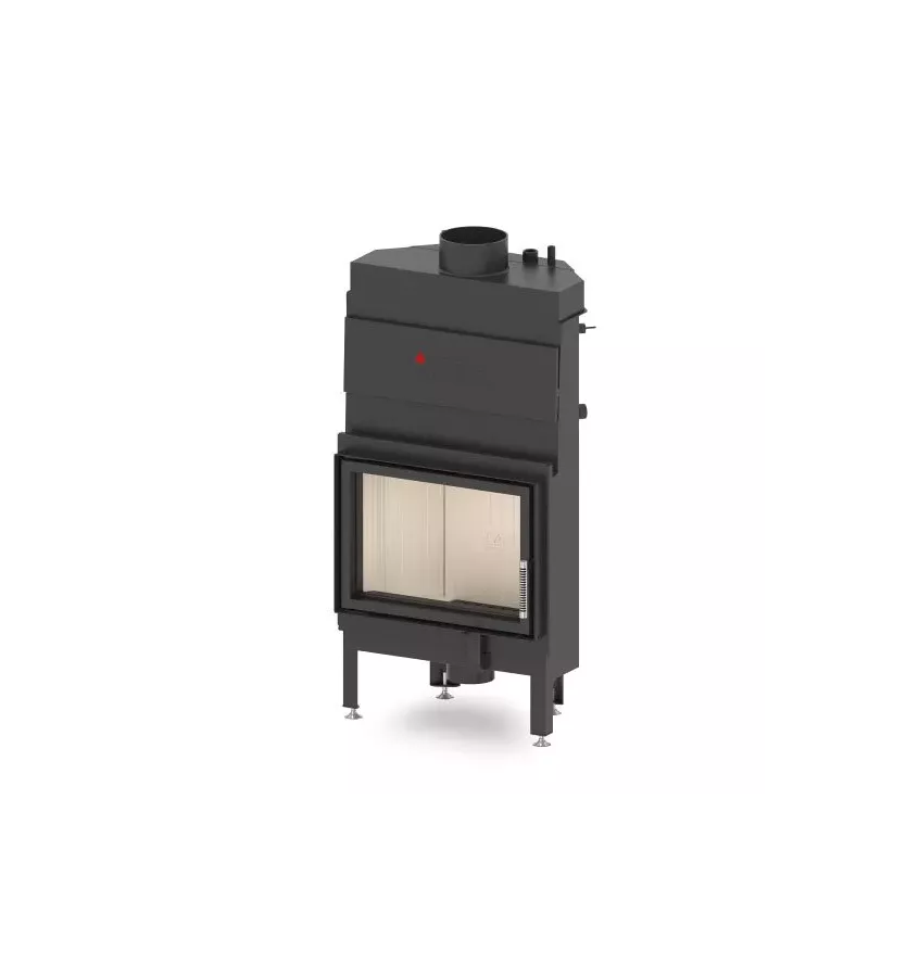 Hitze - fireplace insert with a water jacket Aquasystem ALAQ 54X39.S
