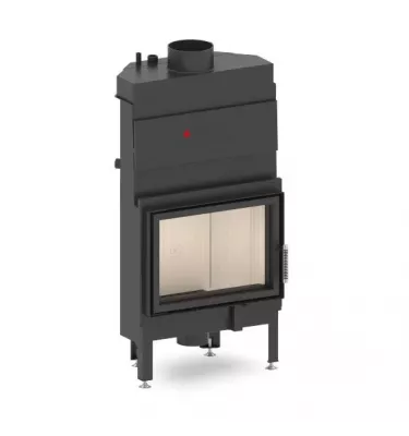 Hitze - fireplace insert with a water jacket Aquasystem ALAQ 54X39.S