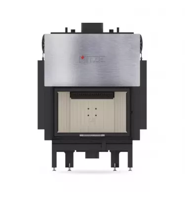 Hitze - fireplace insert with a water jacket Aquasystem ALAQ 68X43.G