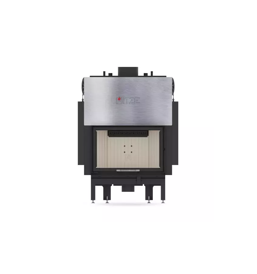 Hitze - fireplace insert with a water jacket Aquasystem ALAQ 68X43.G