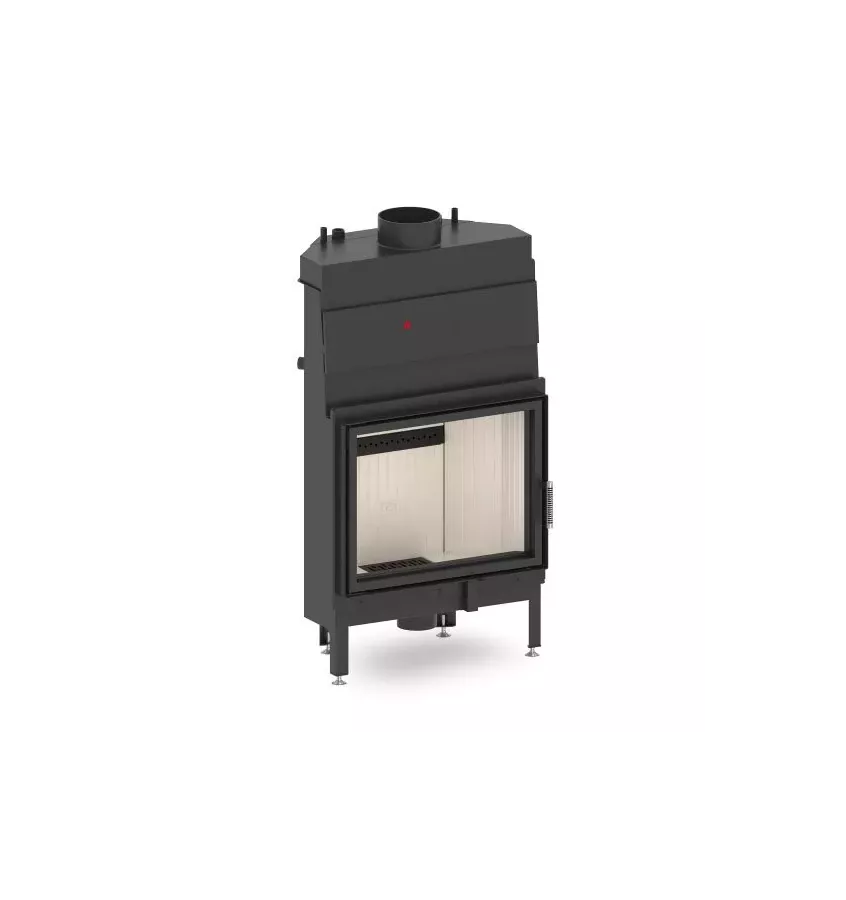 Hitze - fireplace insert with a water jacket aquasystem alaq 68X53.S
