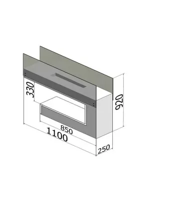 Infire - SPECTRUM bio fireplace