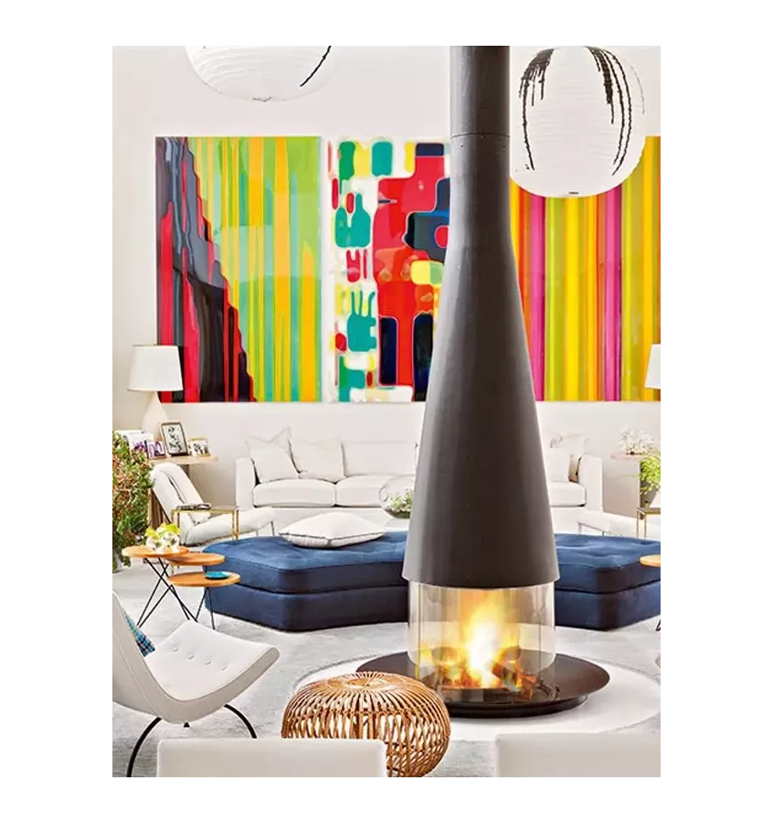 Focus - central FILIOFOCUS gas fireplace