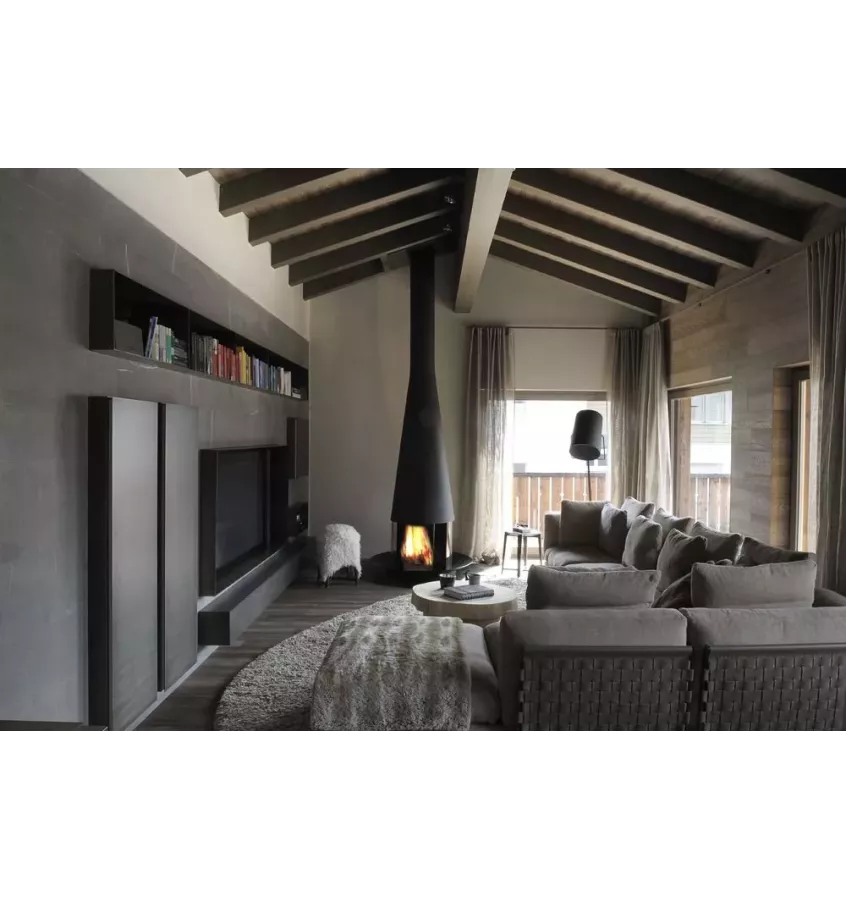 Focus - central FILIOFOCUS gas fireplace