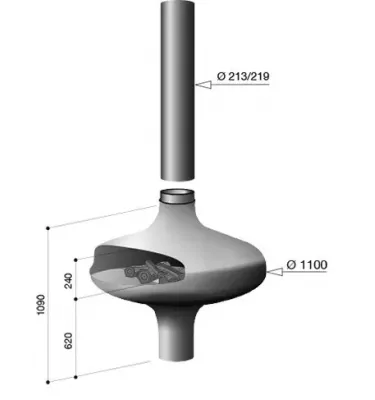 Focus - MAGMAFOCUS gas fireplace