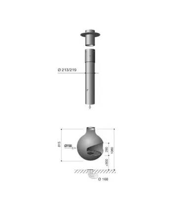 Focus - BATHYSCAFOCUS wood fireplace