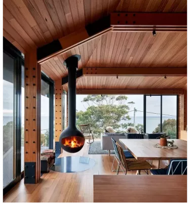 Focus - BATHYSCAFOCUS wood fireplace