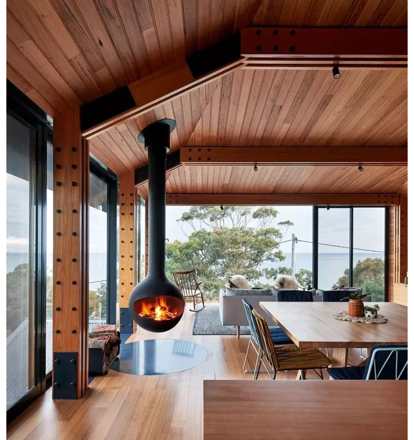 Focus - BATHYSCAFOCUS wood fireplace