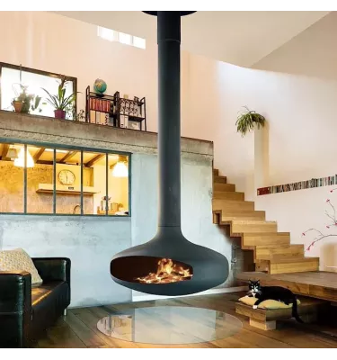Focus - DOMOFOCUS wood fireplace