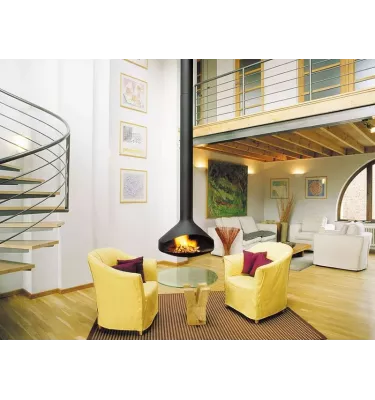 Focus - ERGOFOCUS wood fireplace