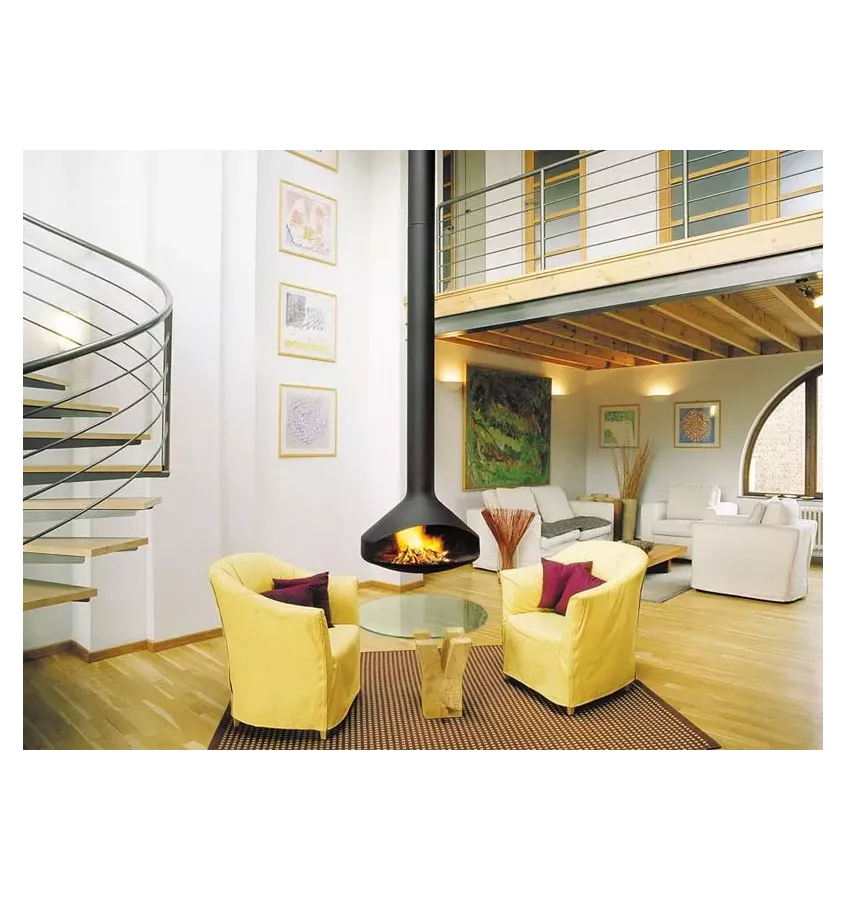 Focus - ERGOFOCUS wood fireplace