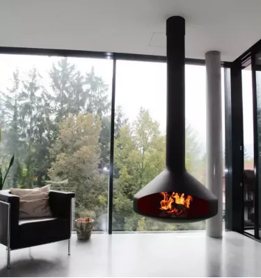Focus - ERGOFOCUS wood fireplace