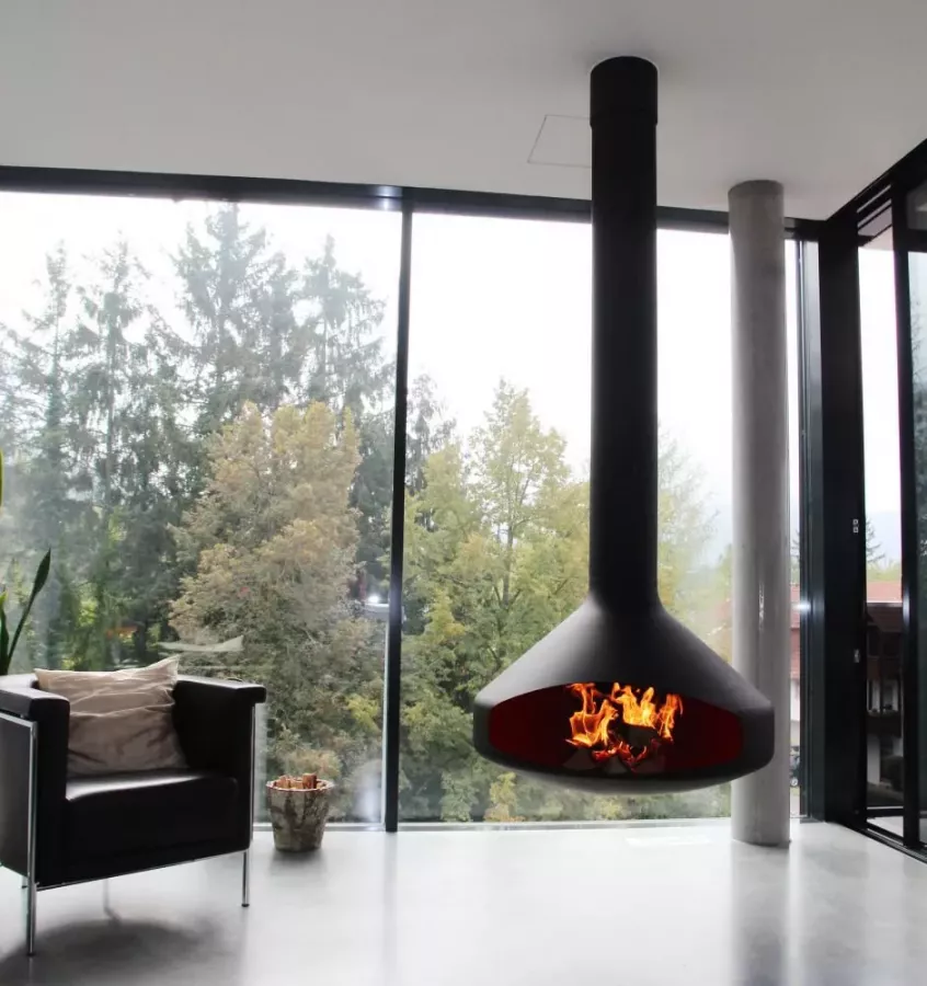 Focus - ERGOFOCUS wood fireplace