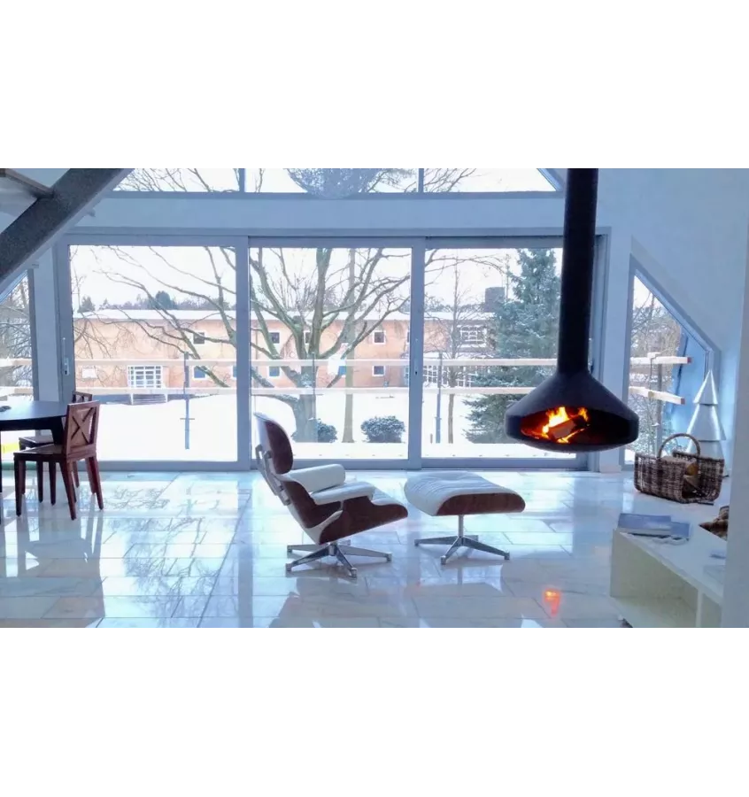 Focus - ERGOFOCUS wood fireplace